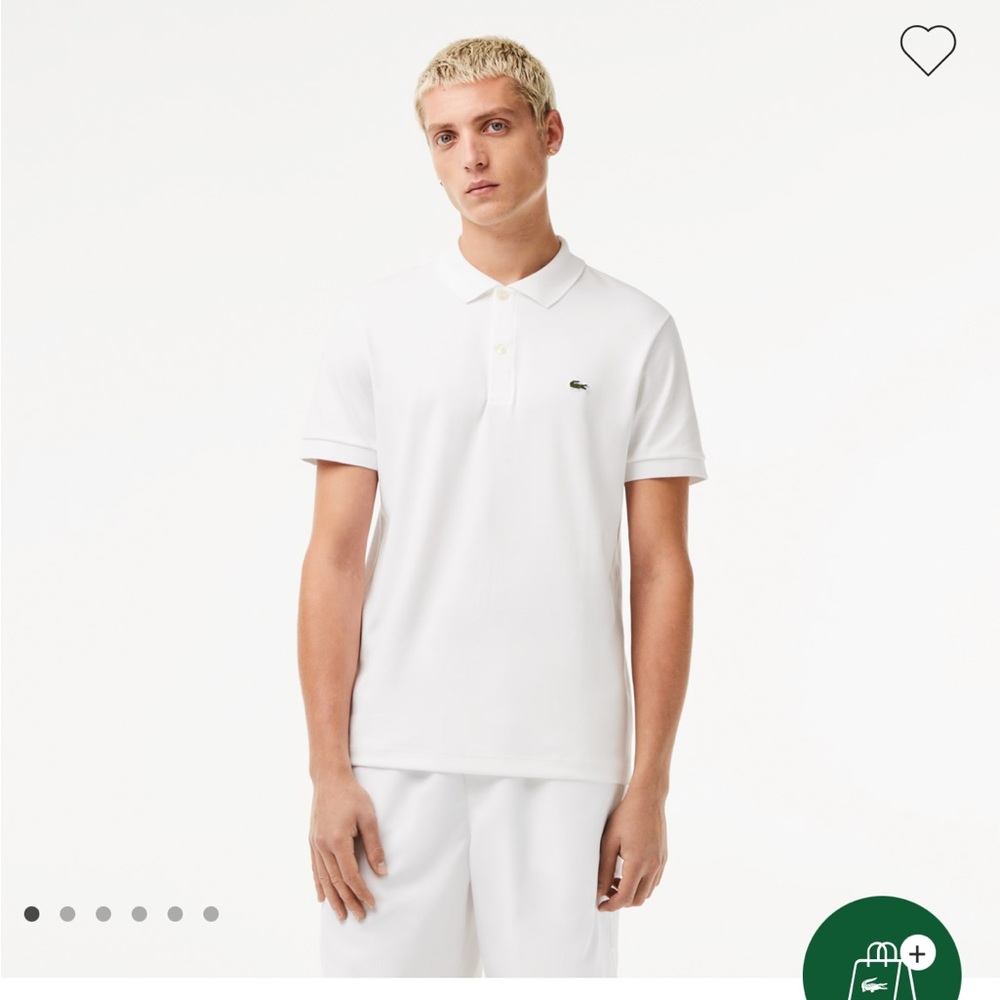 Men’s classic fit ultra soft cotton jersey lacoste polo